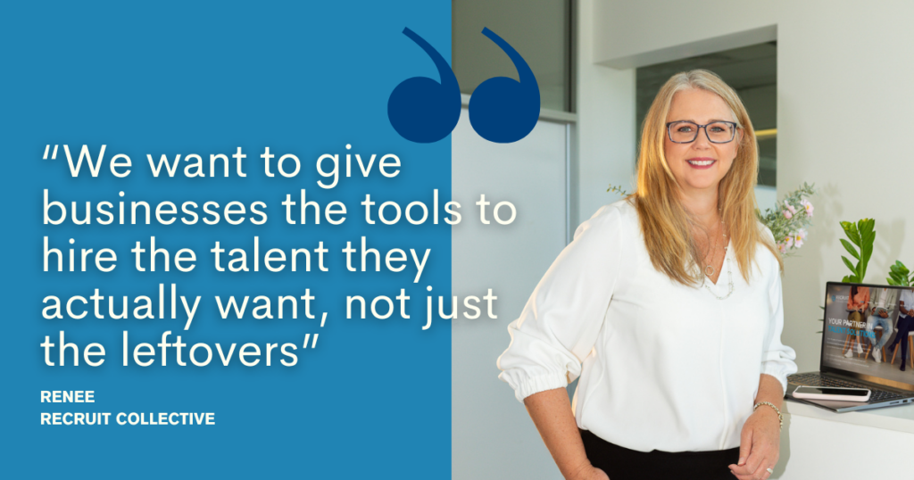 We want to give businesses the tools to hire the talent they actually want not just the leftovers
